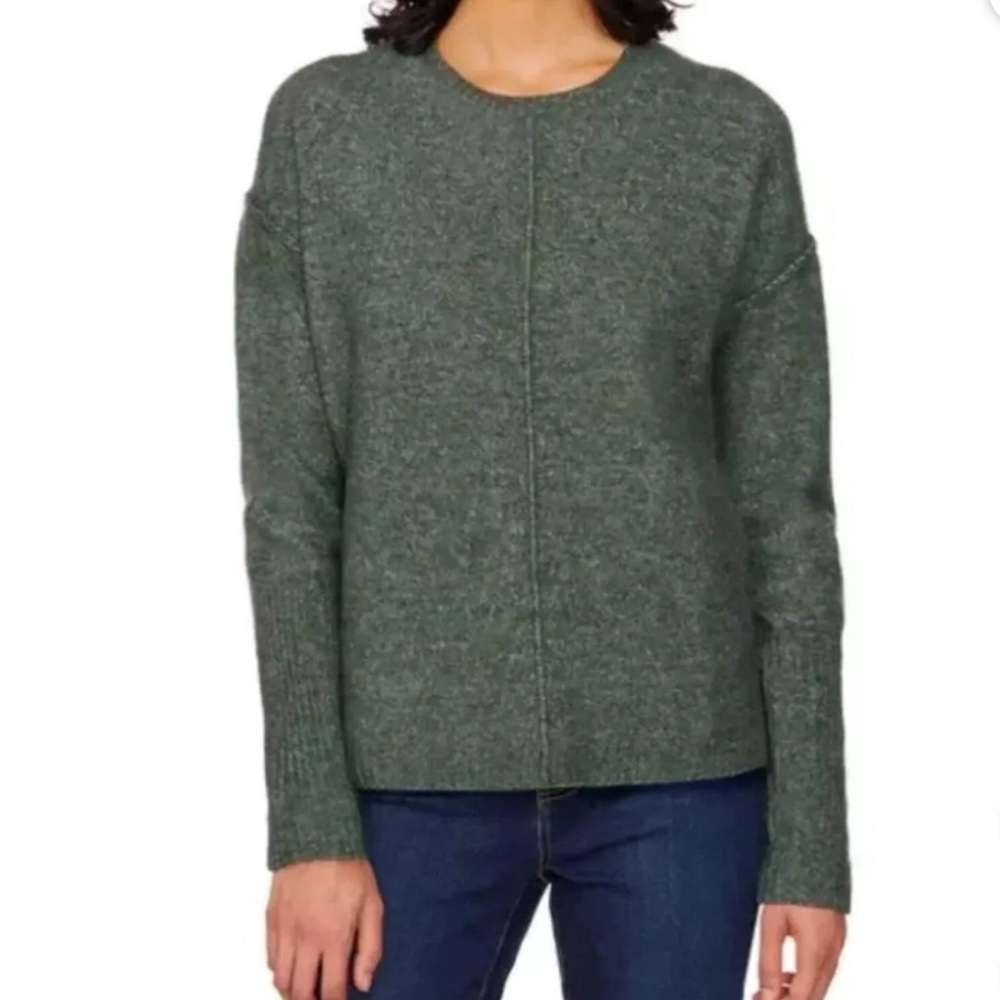 Chic Green Women's Crew Neck‎ Sweater